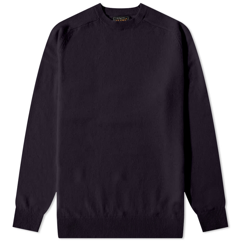 

Джемпер Beams Plus 9G Crew Knit, Черный