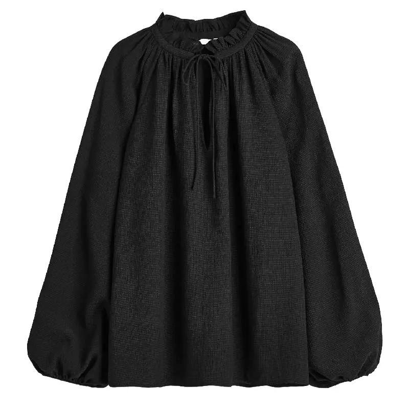 

Блузка H&M with Tie Detail, черный