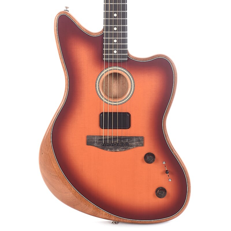 

Акустическая гитара Fender American Acoustasonic Jazzmaster Tobacco Sunburst