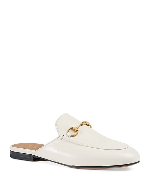

Женские мюли Princetown Gucci, цвет Ivory/Cream