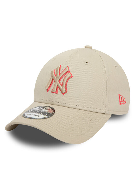 

Кепка New Era, бежевый