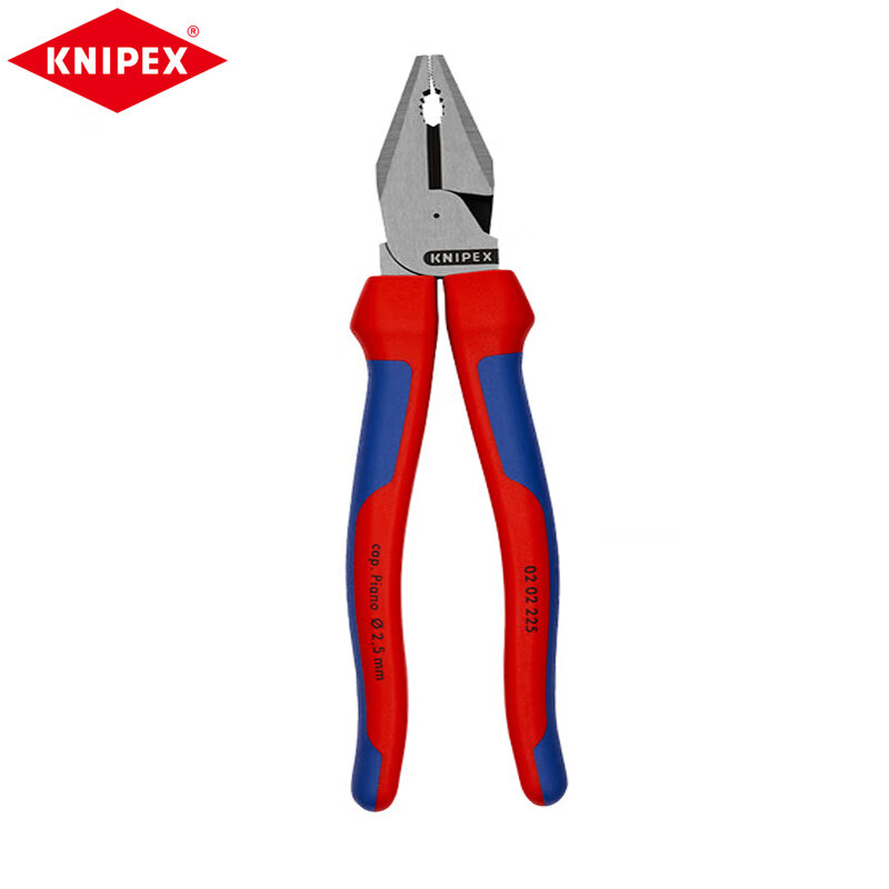 KNIPEX 225 мм, промышленные, экономичные, многофункциональные кусачки, плоскогубцы, тиски 02 02 225