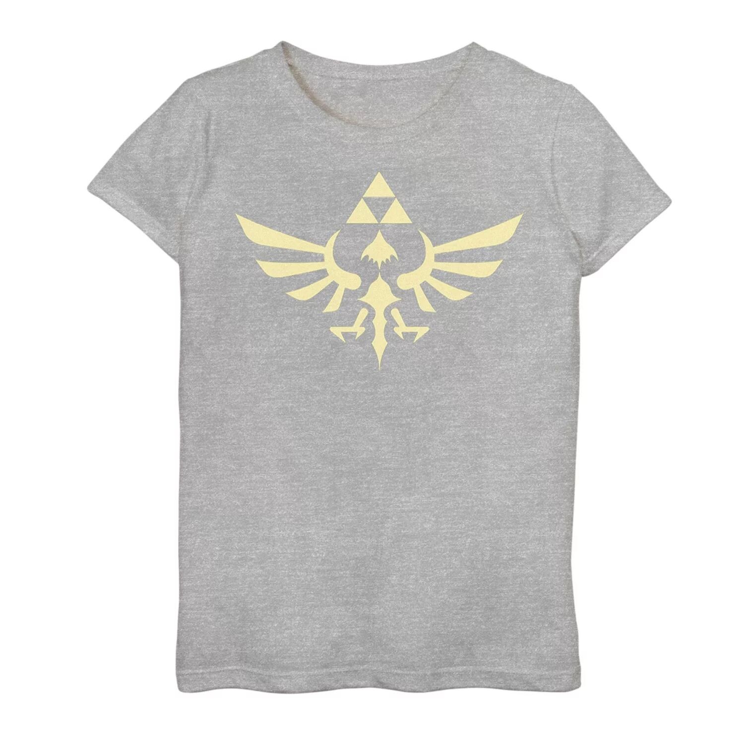 

Синяя футболка с рисунком Royal Crest для девочек 7–16 лет Nintendo Legend Of Zelda Licensed Character
