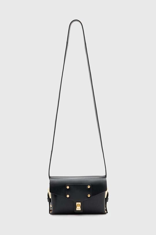 

Кожаная сумка MIRO MINI AllSaints, черный