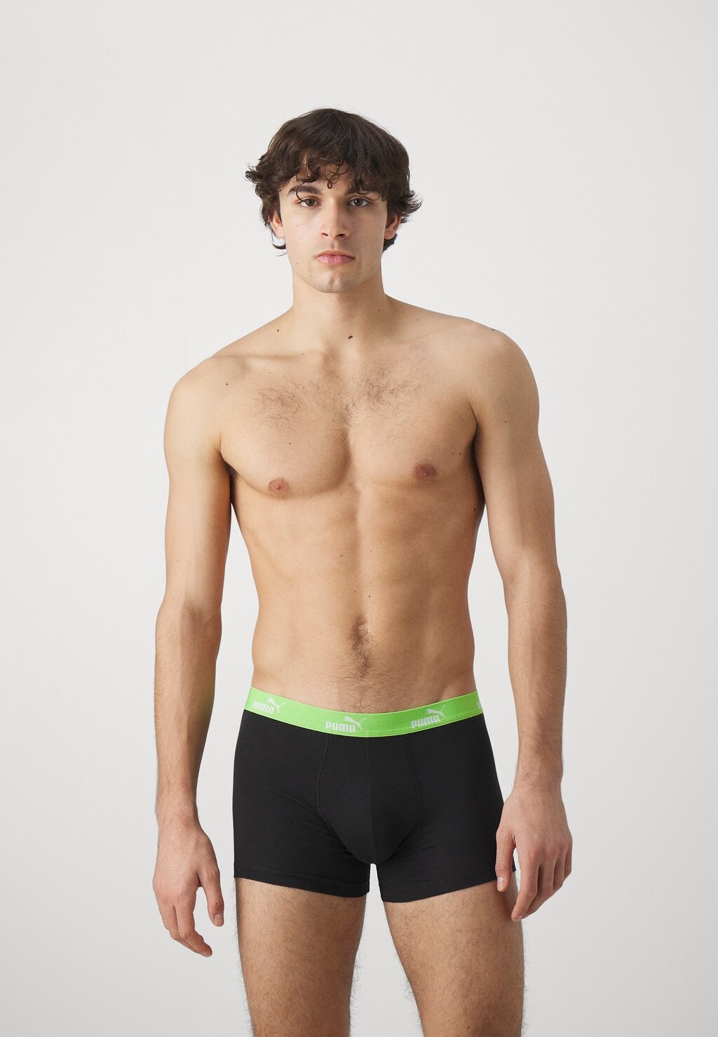 

Трусики MEN PRINT BOXER 5 PACK Puma, цвет green combo
