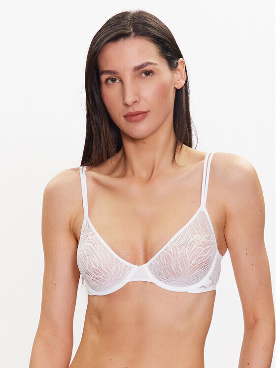 

Бюстгальтер без косточек Calvin Klein, белый
