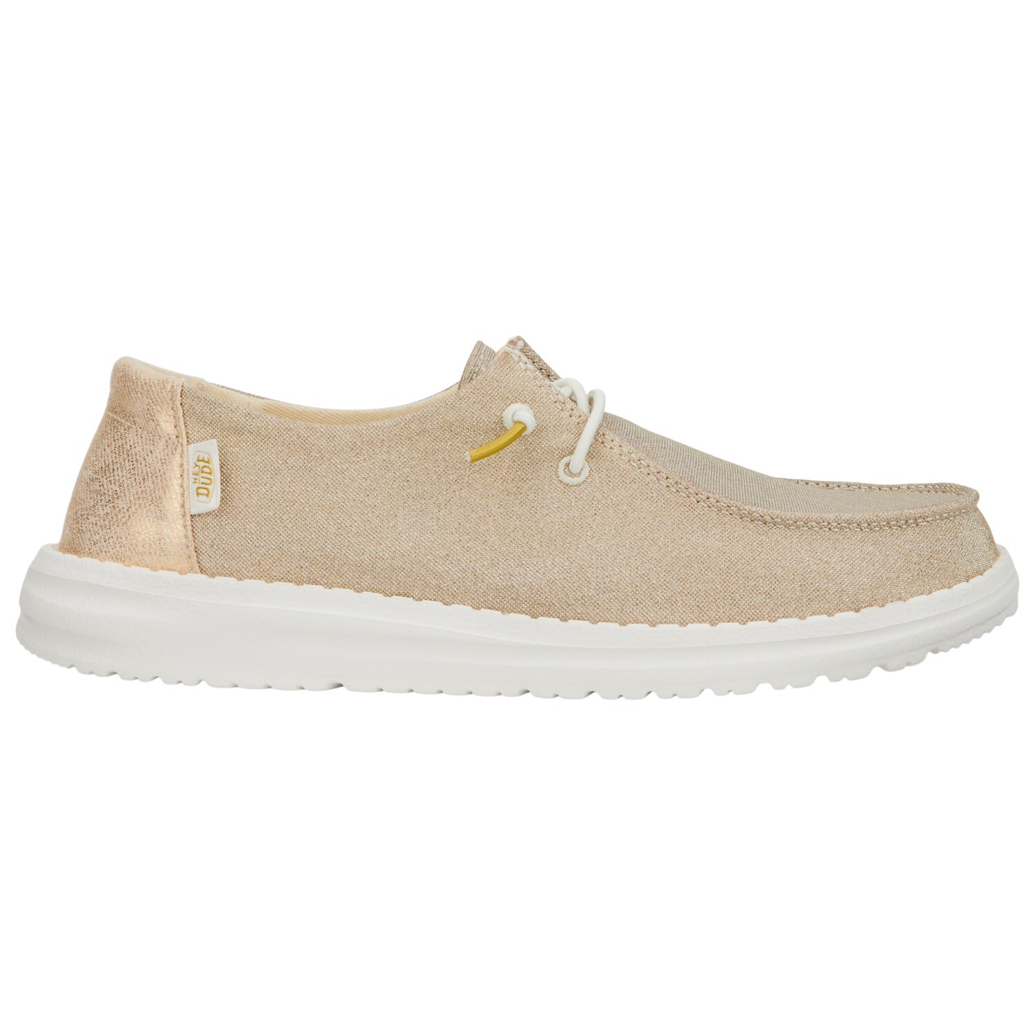 

Кроссовки Heydude Women's Wendy Metallic Sparkle, золотой