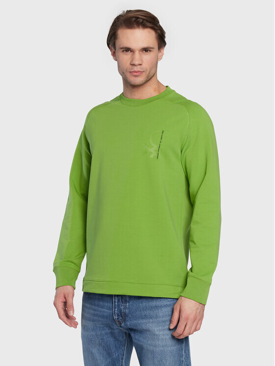 

Толстовка обычного кроя United Colors Of Benetton, зеленый