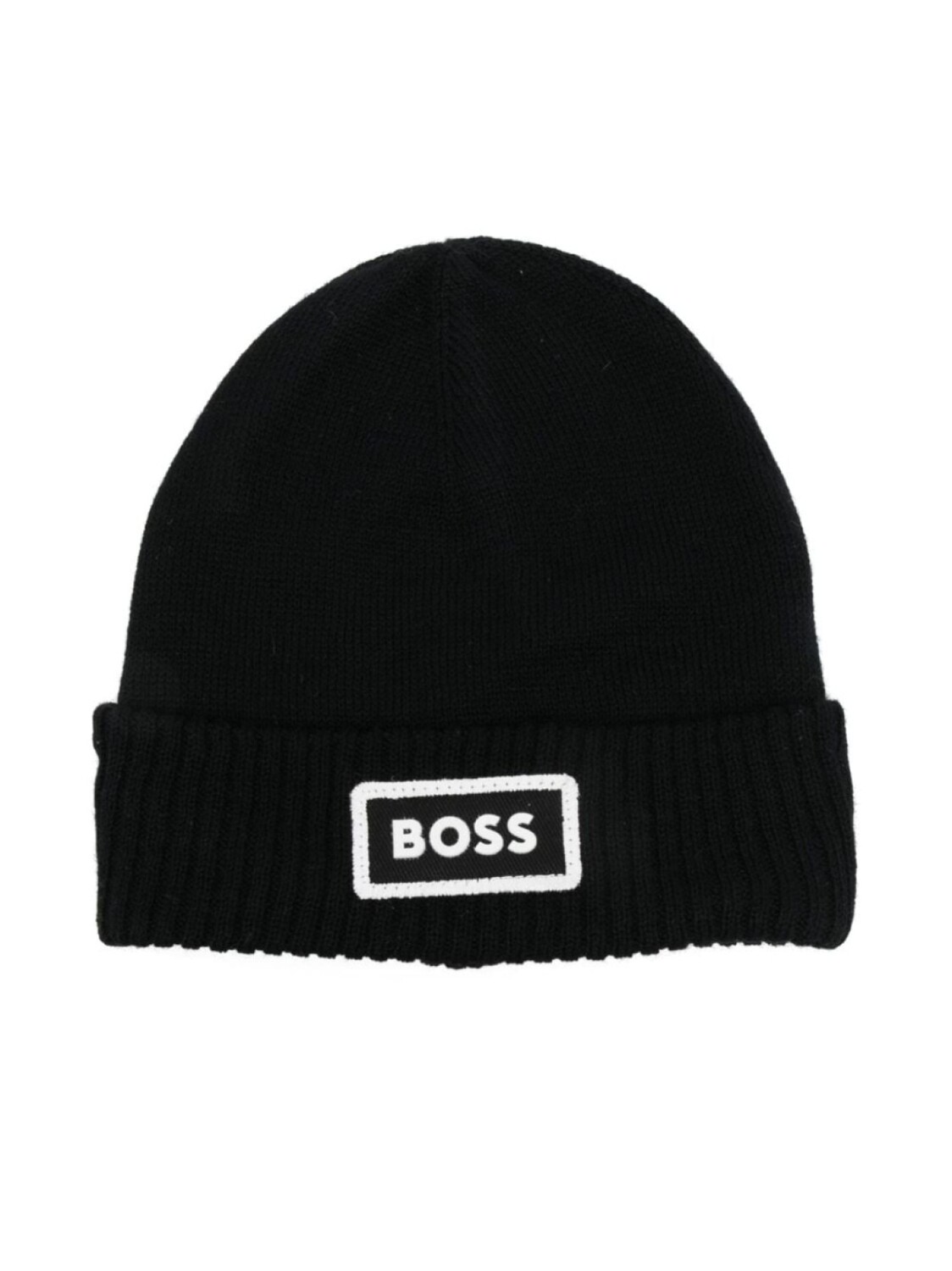 

BOSS Kidswear шапка бини с логотипом, черный