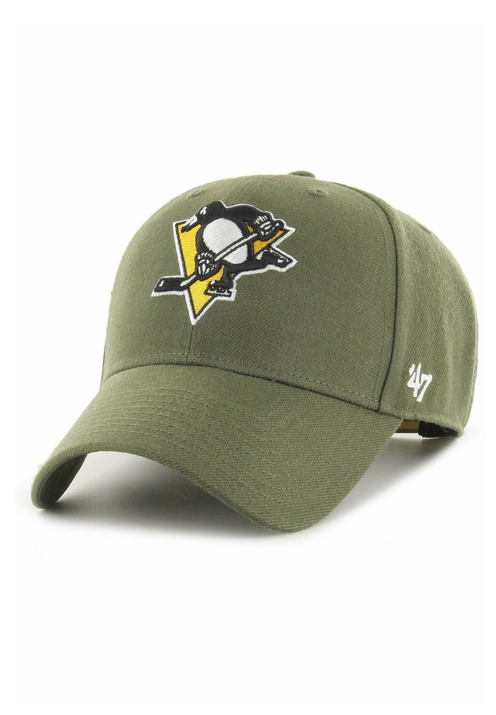 Бейсболка NHL PITTSBURGH PENGUINS '47, цвет olive бейсболка 47 brand h mvpsp15wbp pittsburgh penguins nhl размер one