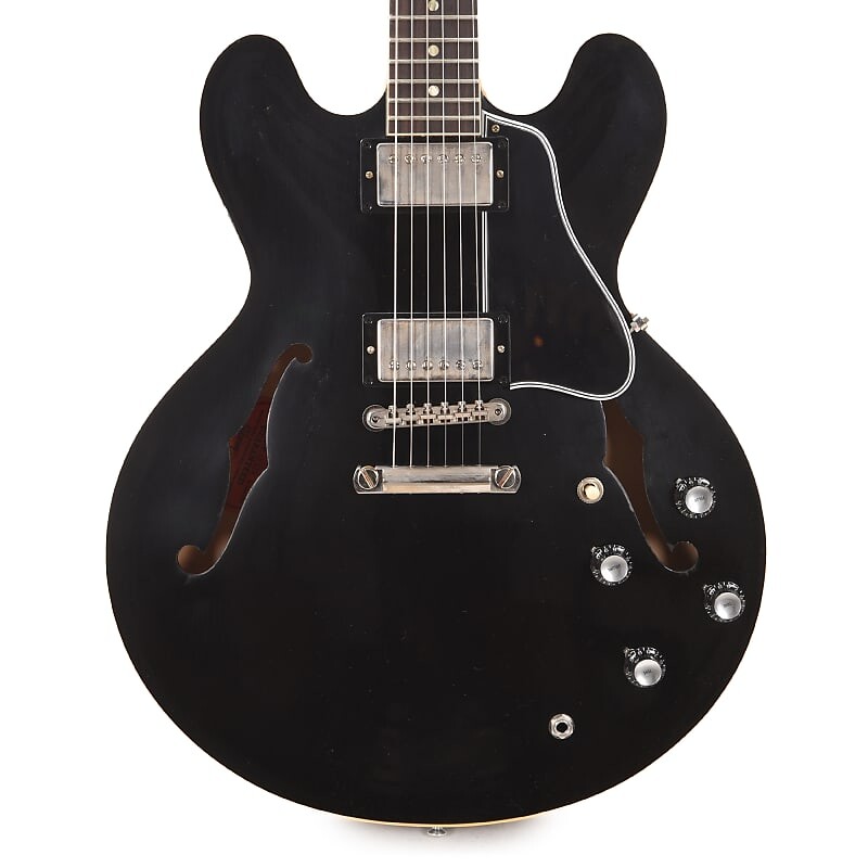 

Gibson Custom Shop 1961 ES-335 Переиздание "CME Spec" Antique Ebony Murphy Lab Ultra Light Aged (серийный номер CME01376) 1961 ES-335 Reissue
