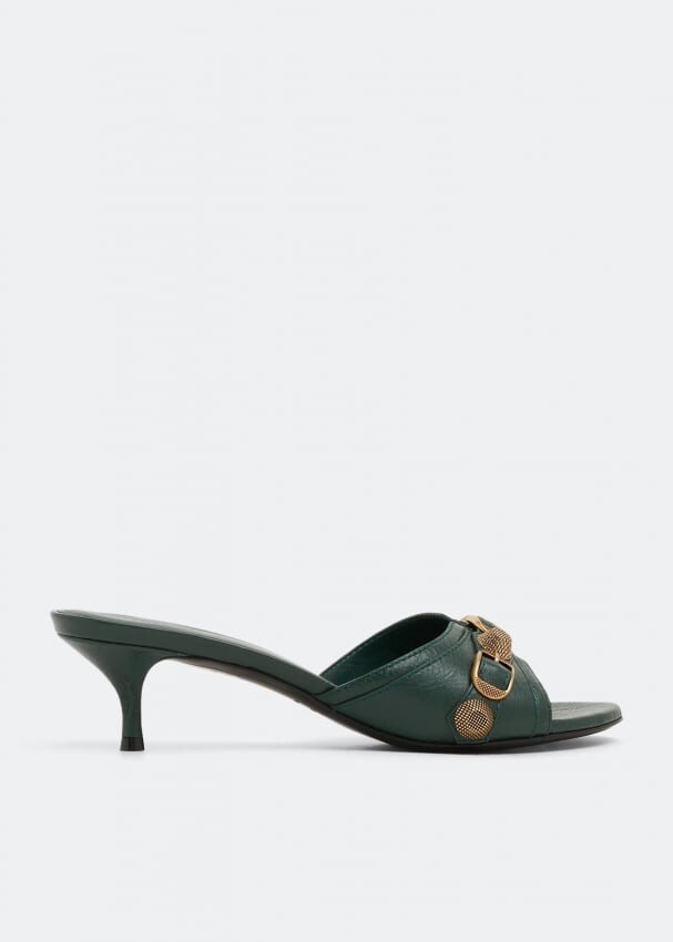 

Сандалии BALENCIAGA Cagole sandals, зеленый