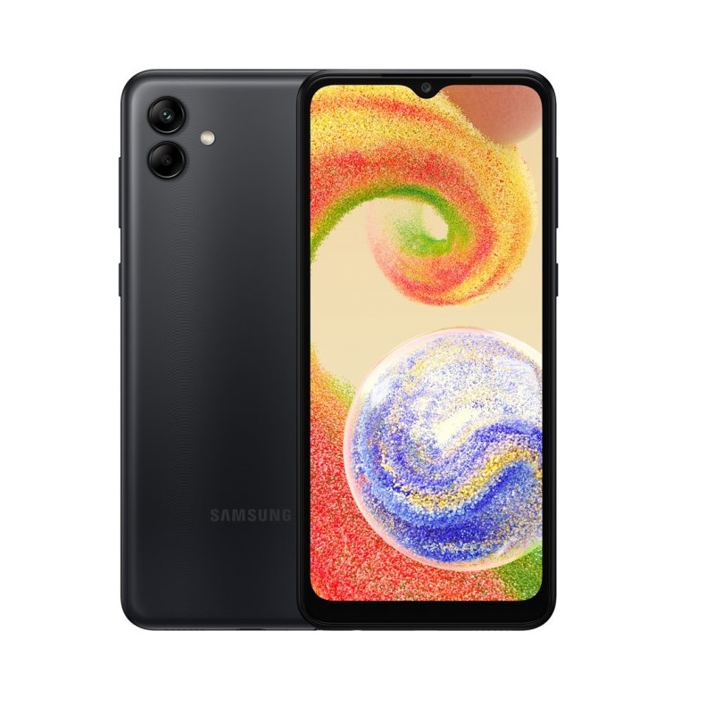 Смартфон Samsung Galaxy A04, 3/32 Гб, черный смартфон samsung galaxy a03 core 32 гб черный