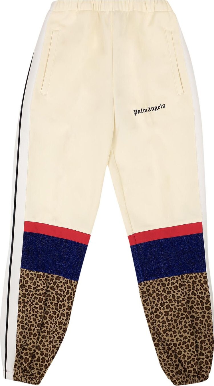 

Спортивные брюки Palm Angels Leopard V Colorblock Jogger Track Pants Multicolor, разноцветный