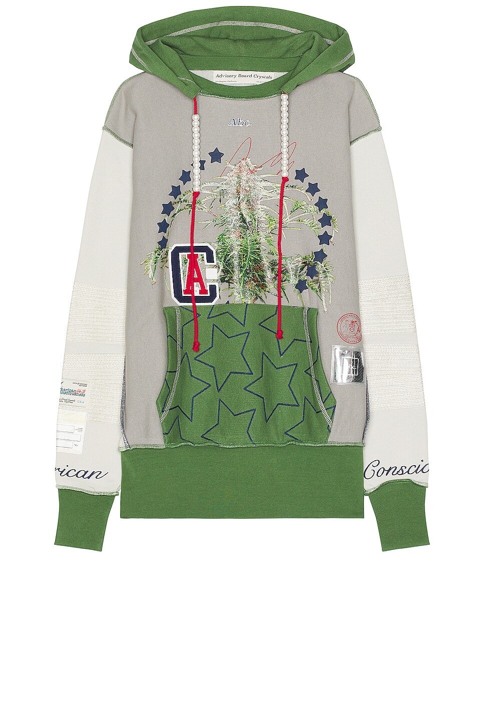

Худи Advisory Board Crystals American Consciousness, цвет Heather Grey