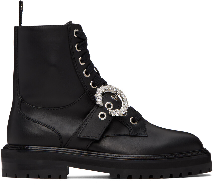 

Черные сапоги Кора Jimmy Choo