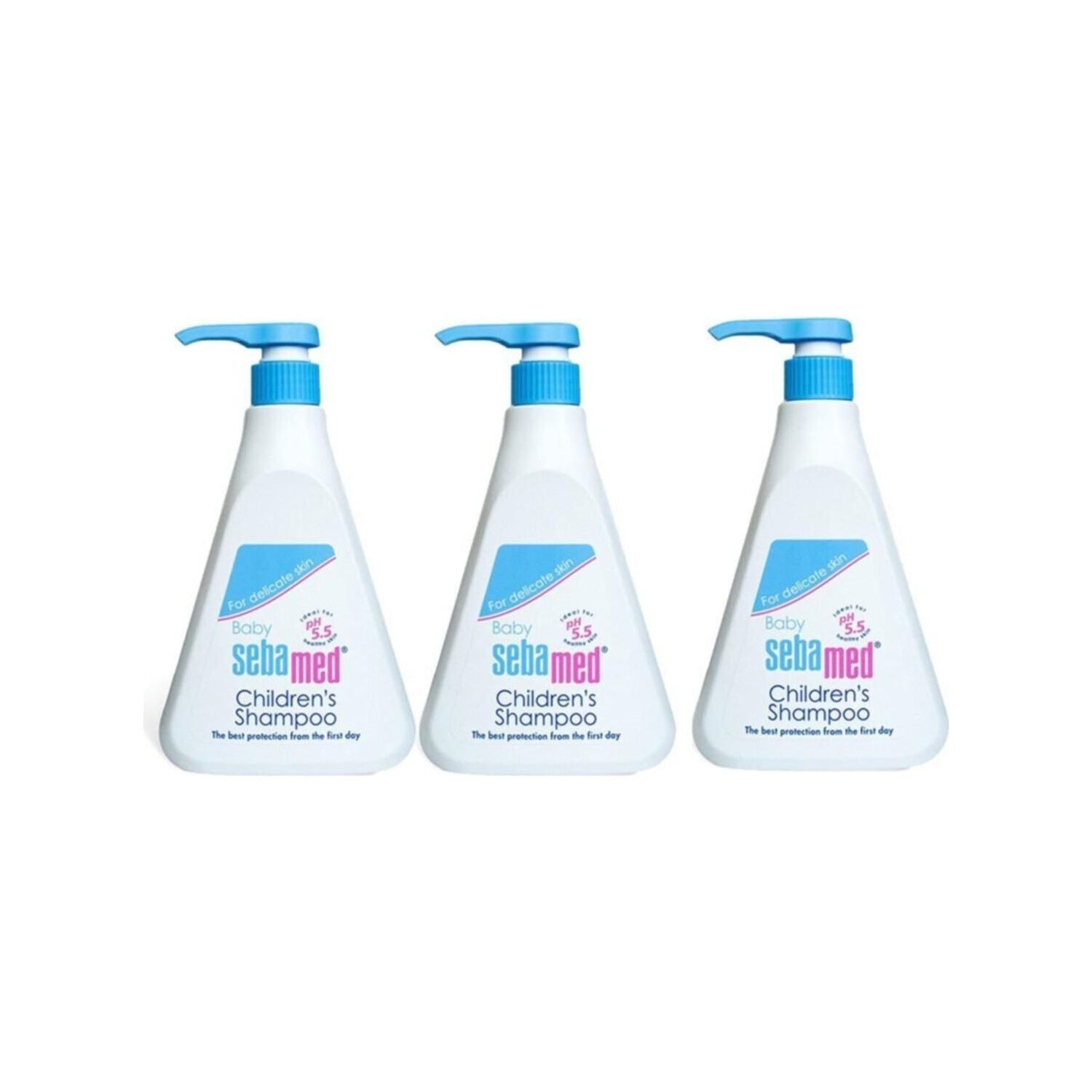 

Детский шампунь Sebamed Baby, 3 флакона по 500 мл