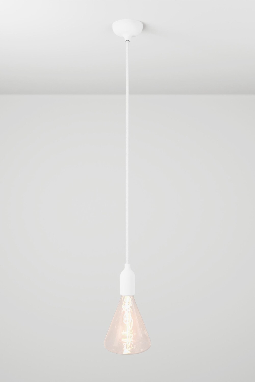 

Потолочный светильник Creative Cables Silicone, белый