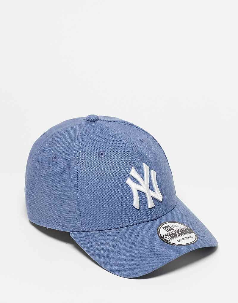 

New Era – 9forty NY Yankees – кепка из льна синего цвета