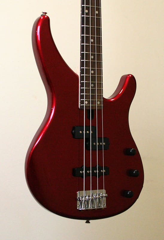 цена Бас-гитара Yamaha TRBX174 4-струнная металлик красный TRBX174-RM
