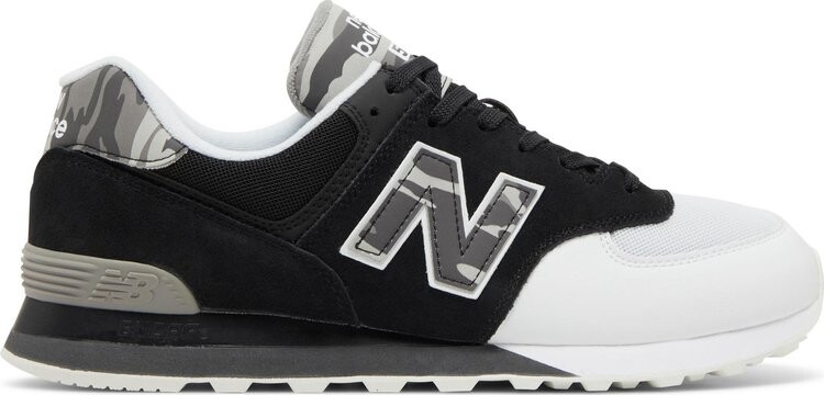 

Кроссовки New Balance 574, черно-серый, Черный