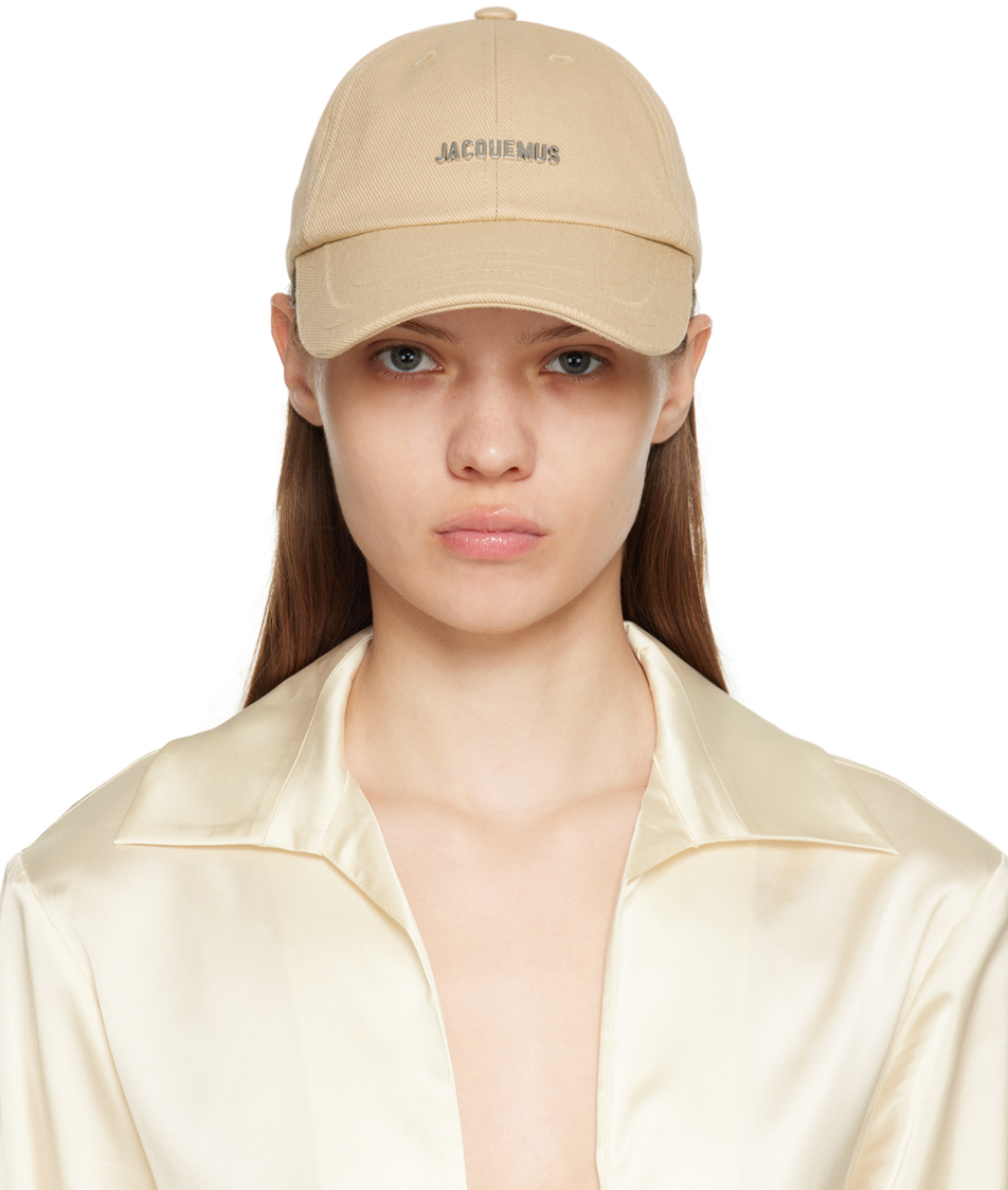 

Бежевая кепка Le Papier 'La Casquette Rond' Jacquemus