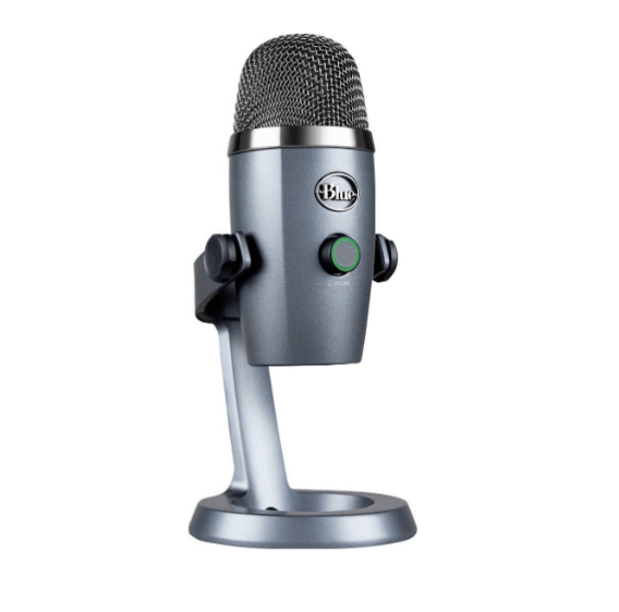 Микрофон BLUE Yeti Nano, серый Logitech 988-000205 - фото