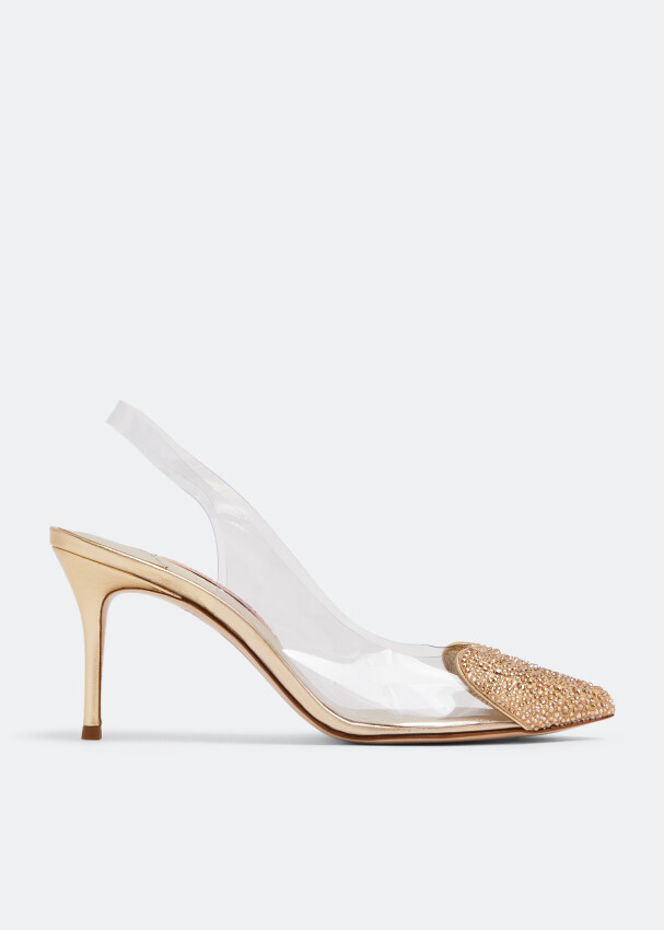 Туфли Sophia Webster Amora Mid Slingback, золотой