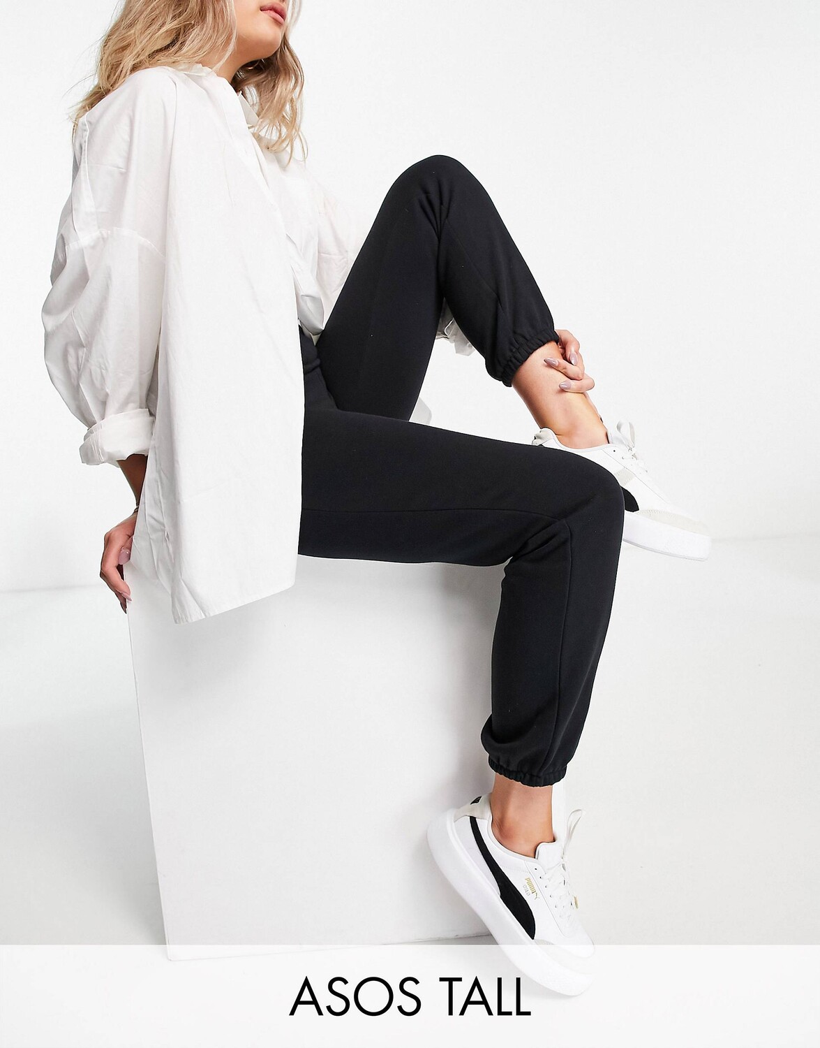 

Черные джоггеры ASOS DESIGN Tall Ultimate, Черный