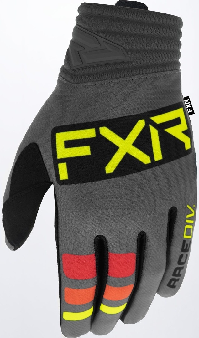 Перчатки FXR Prime для мотокросса, серый/желтый перчатки fxr prime для мотокросса серый желтый