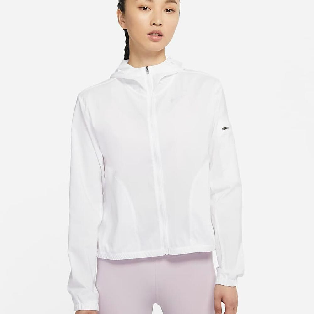 

Беговая куртка Nike Impossibly Light Women's Hooded Running, белый