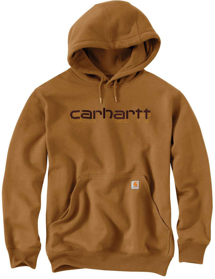 

Толстовка Carhartt Rain Defender Graphic, коричневый