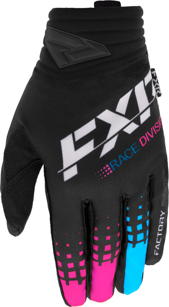Перчатки FXR Prime 2023 для мотокросса, черный/розовый