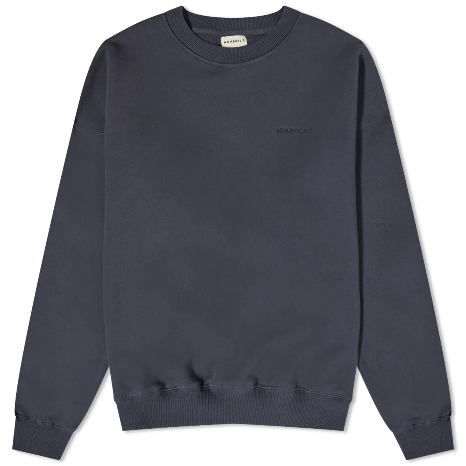 

Свитшот Adanola Oversized Crew, черно-синий, Черный
