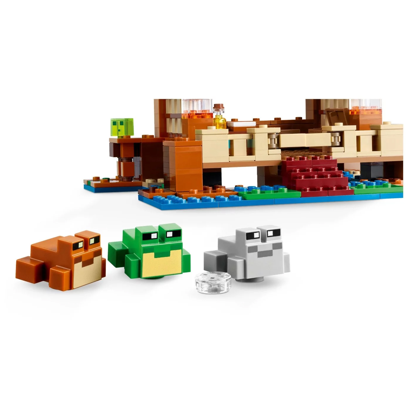 Конструктор Lego Minecraft The Frog House 21256, 400 деталей