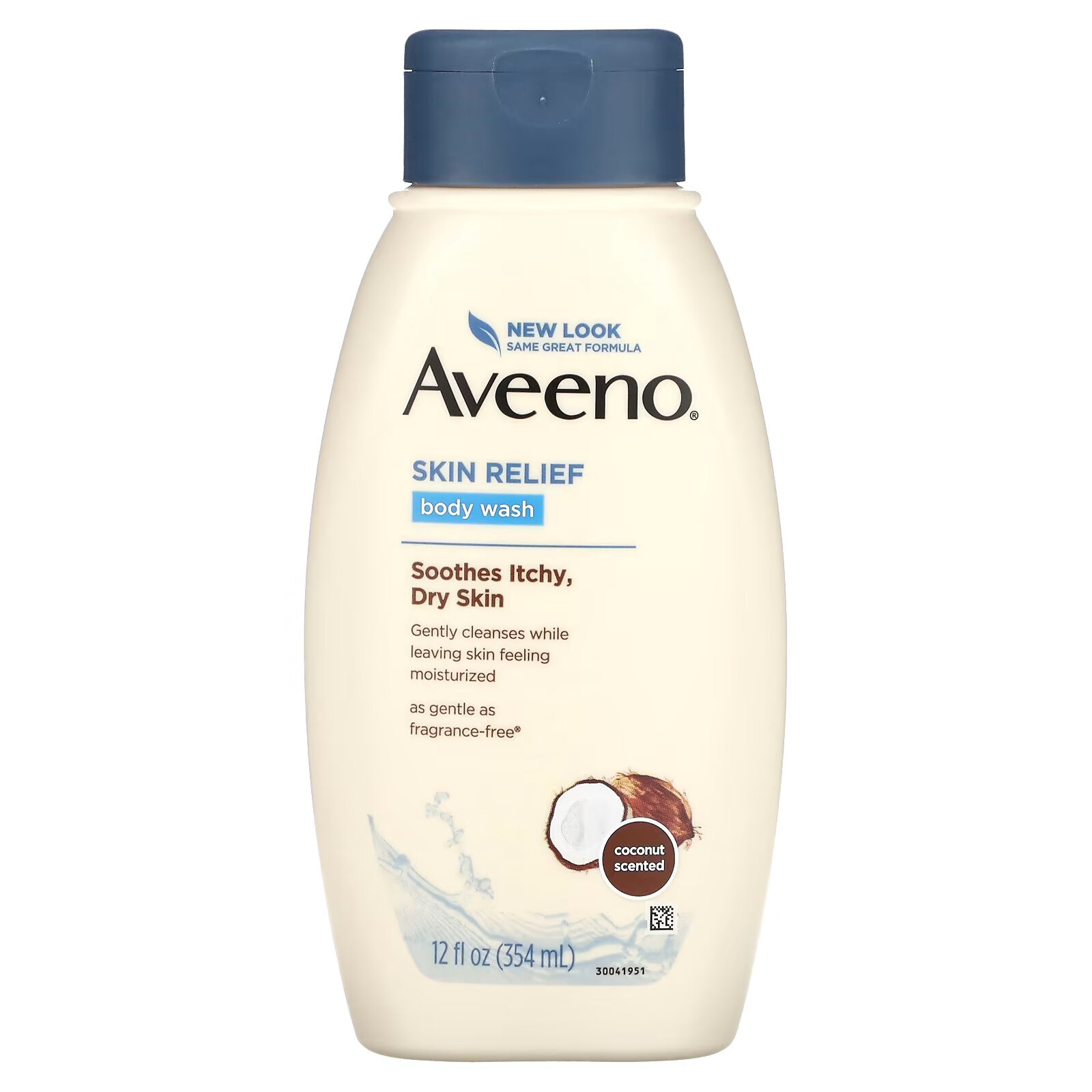 Aveeno, Skin Relief, гель для душа с мягким ароматом, питательный кокос, 354 мл (12 жидк. Унций) aveeno увлажняющий крем с маслом с легким ароматом 354 мл 12 жидк унций