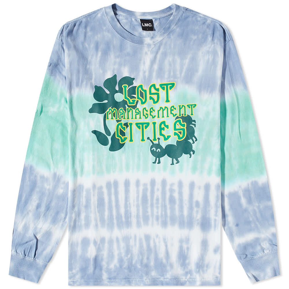 

Футболка LMC Long Sleeve Stripe Tie Dye Tee