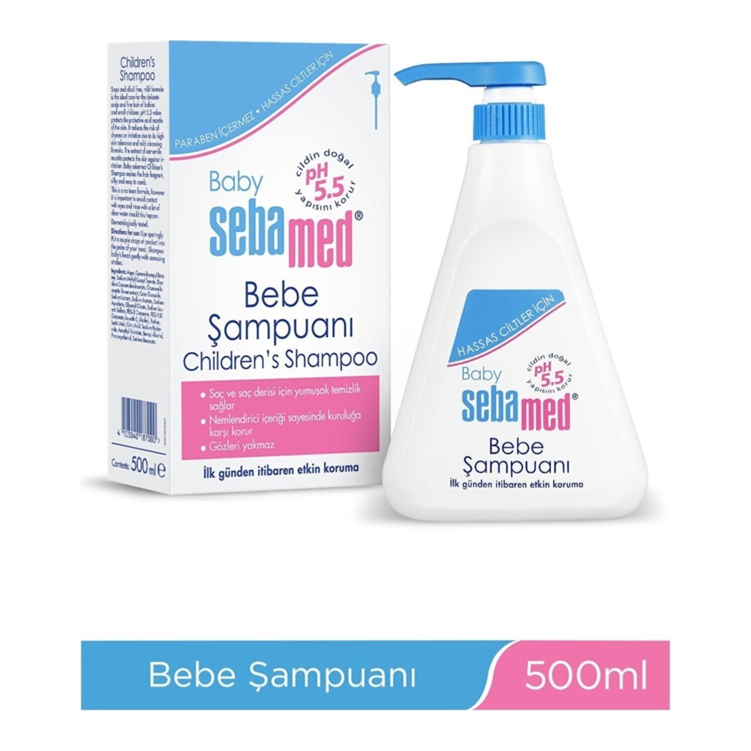 

Детский шампунь Sebamed, 500 мл