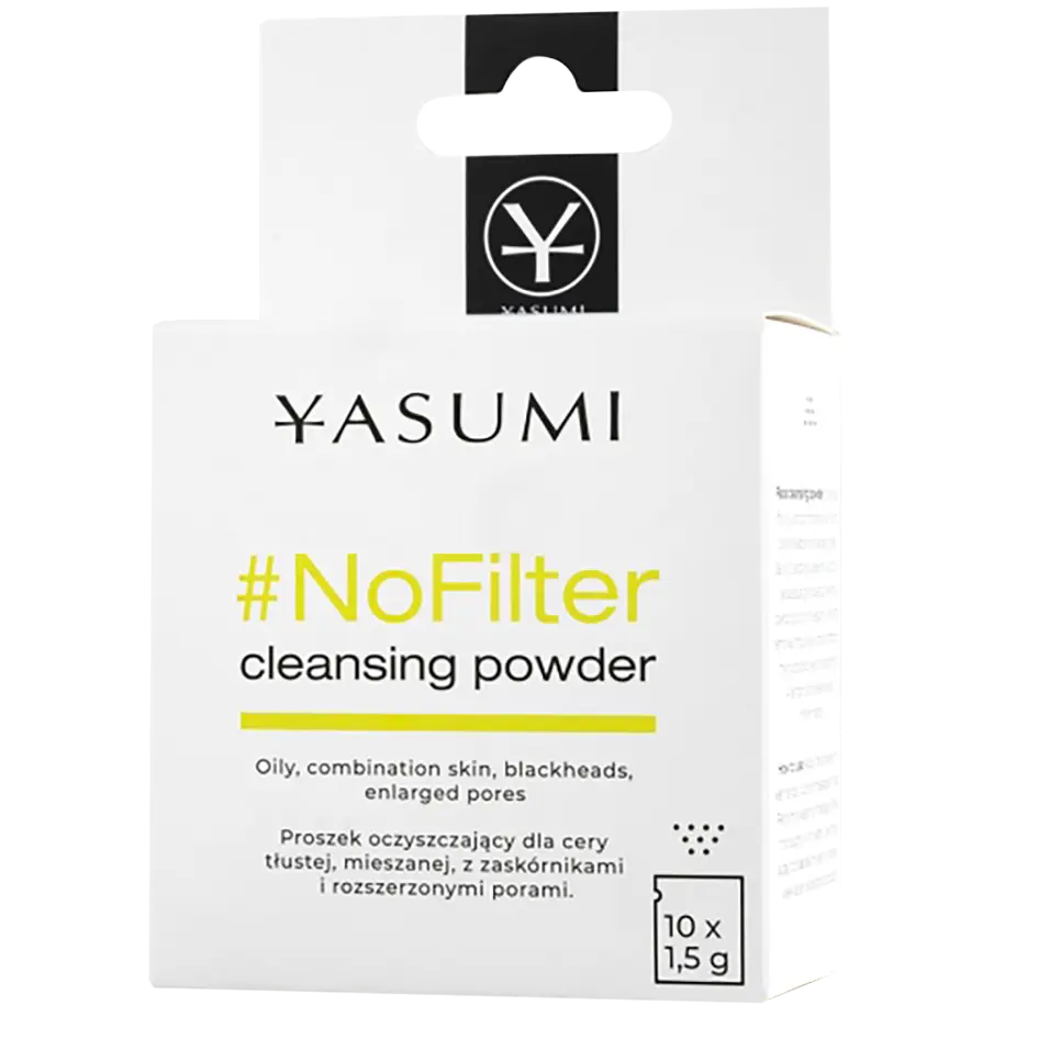 

Yasumi No Filter очищающий порошок для лица, 10x1,5 г/1 упаковка