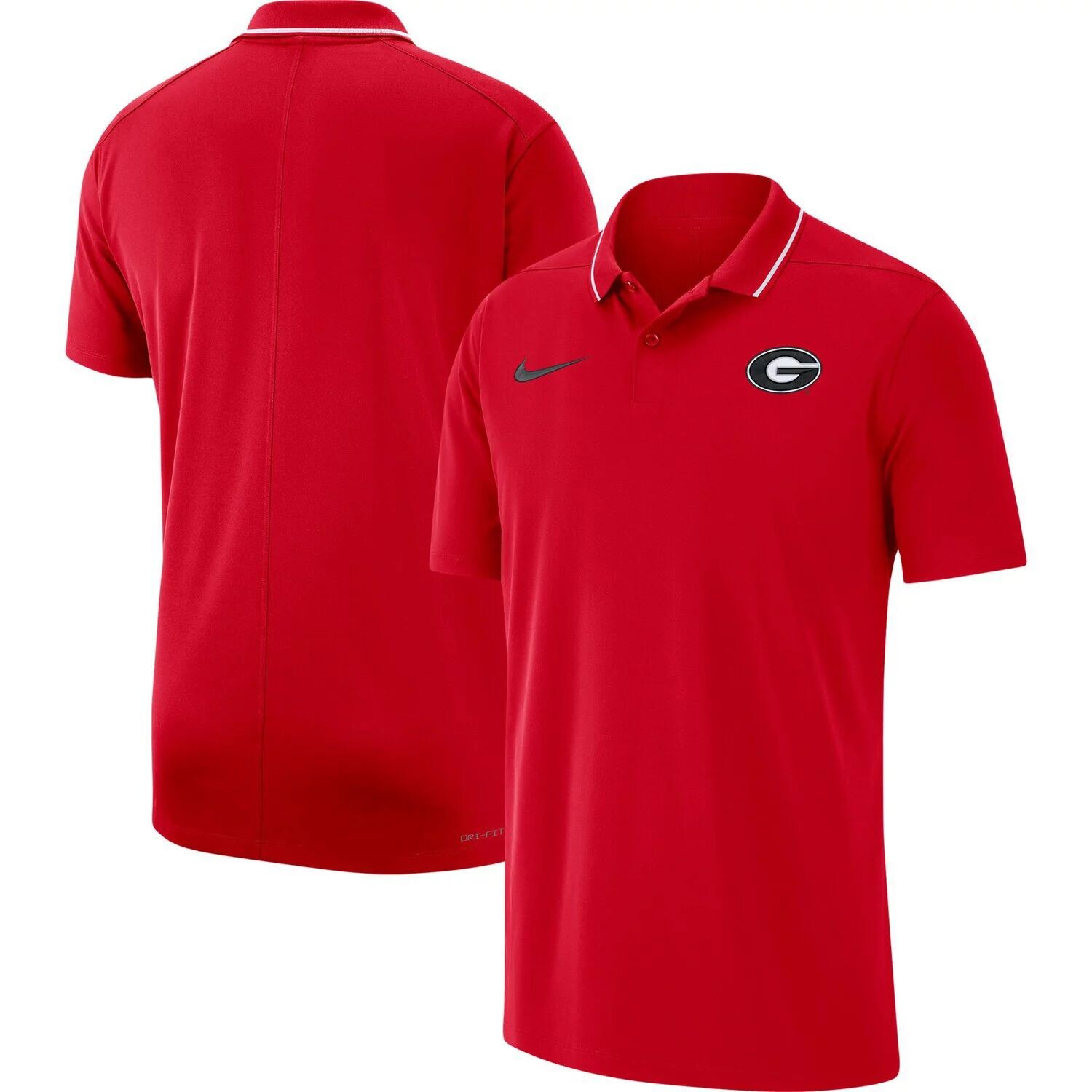

Мужская команда Red Georgia Bulldogs Coach Performance Polo Nike
