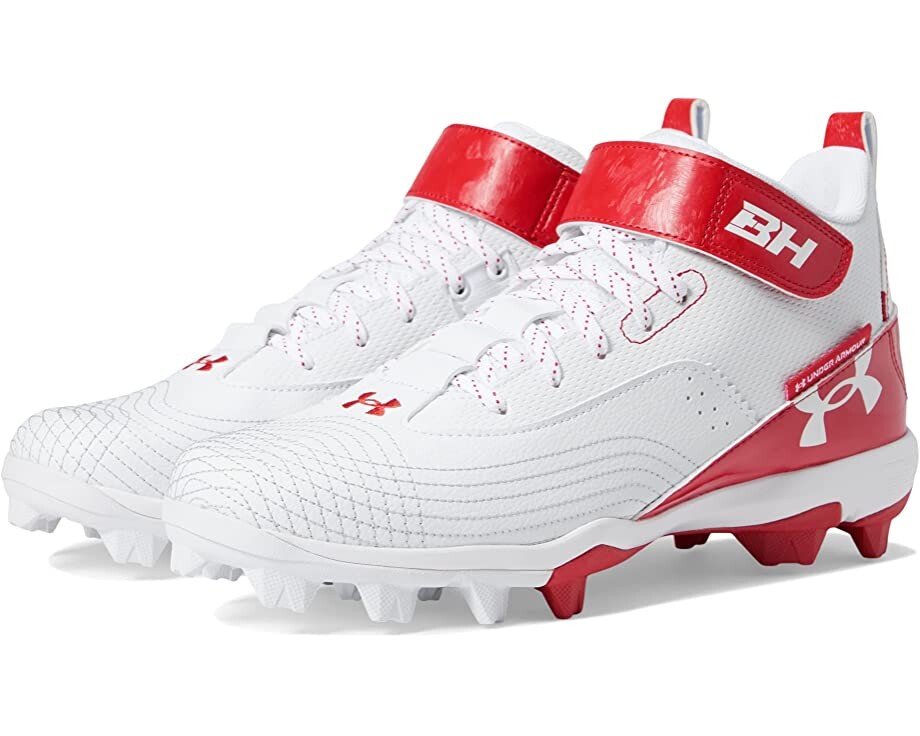 

Кроссовки Harper 7 Mid RM Baseball Cleat Under Armour, красный