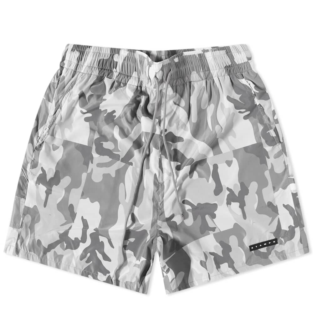 

Шорты STAMPD Camo Patchwork Short
