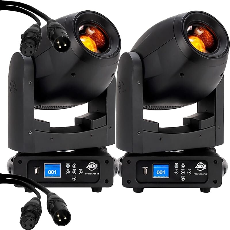 

ADJ American DJ FOC200 Focus Spot 4Z 200w Точечные светильники с подвижной головкой (2) и кабели