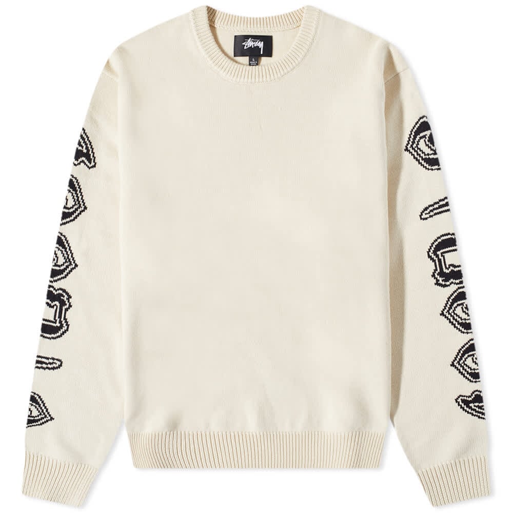 

Джемпер Stussy Sleeve Logo Crew Sweat