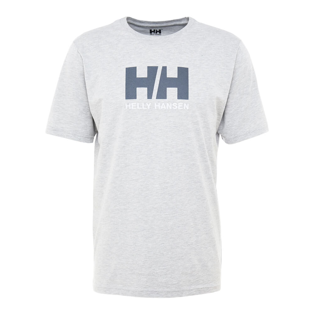 Футболка Helly Hansen Logo, серый футболка helly hansen logo серый