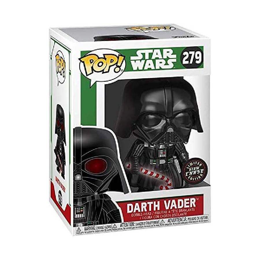 цена Фигурка Funko POP! Star Wars: Holiday - Darth Vader with Candy