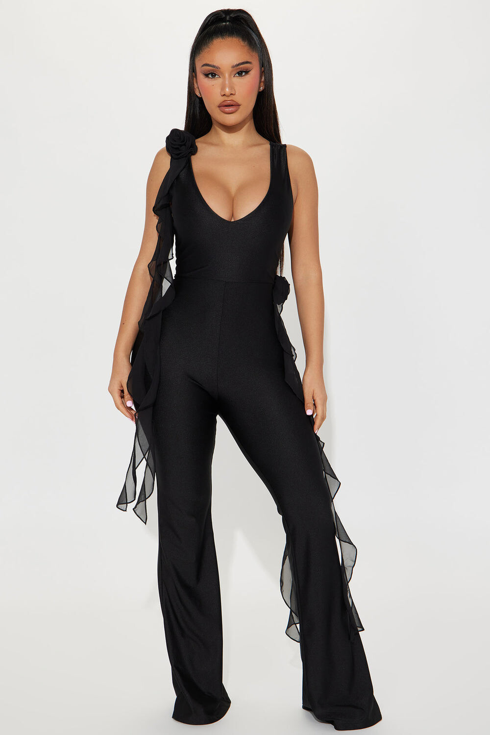 

Комбинезон Fashion Nova JP2728, черный