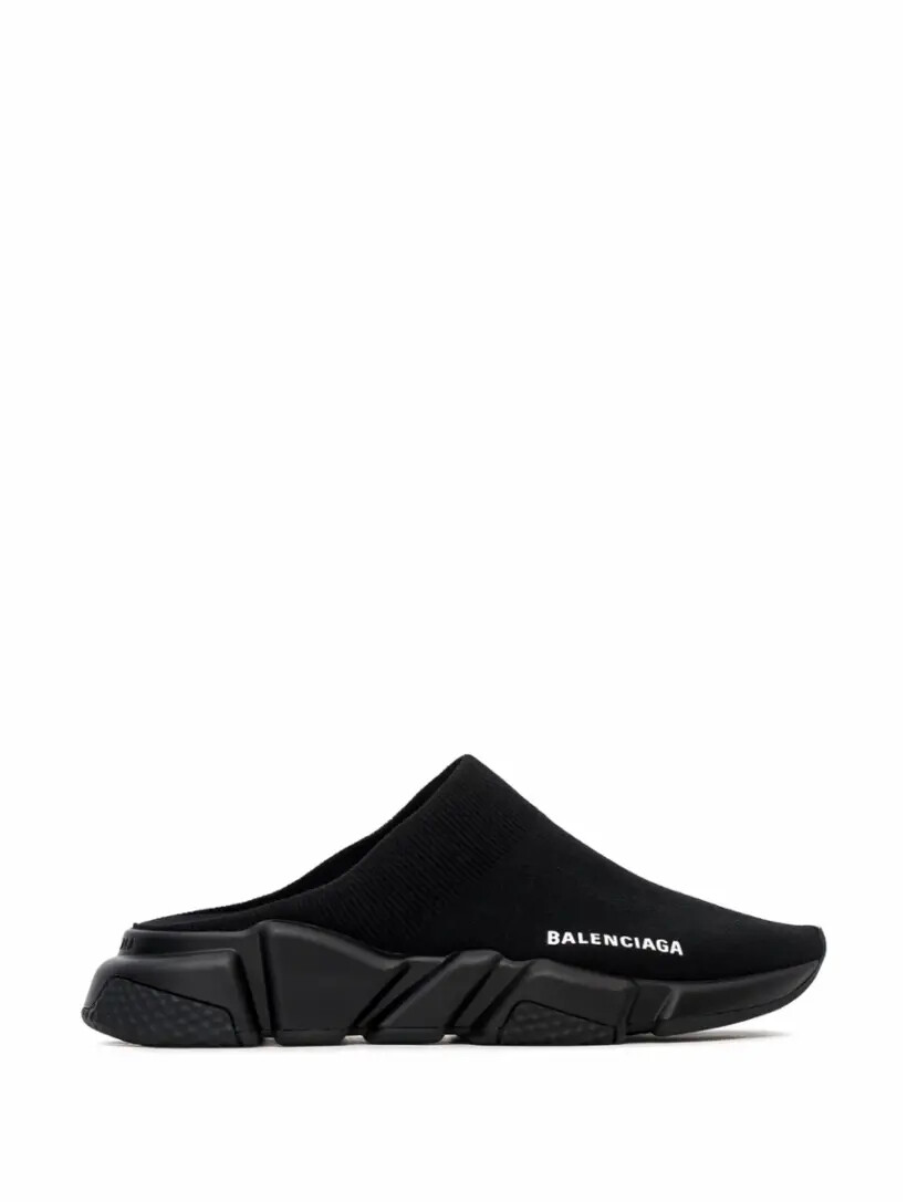 

Текстильные мюли с логотипом Balenciaga