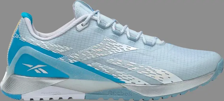 

Кроссовки national geographic x wmns nano x1 'fresh blue bright cyan' Reebok, синий