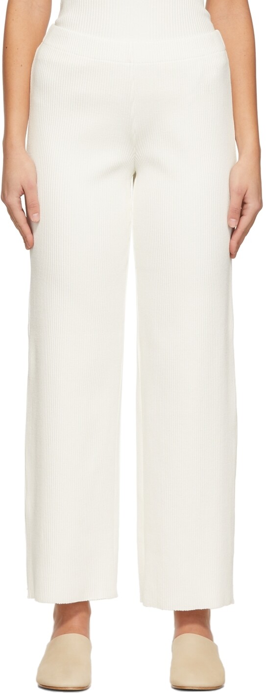 

Брюки Off-White из хлопка для отдыха Vince